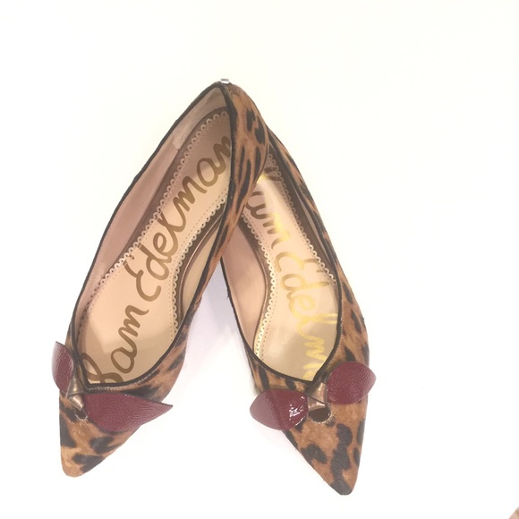 Sam Edelman Shoes - NWT Sam Edelman Authentic Dyed Cow Hair Flats